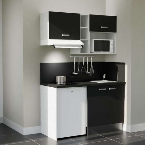 Kitchenette K13L-PT - 140 cm avec plan de travail et évier