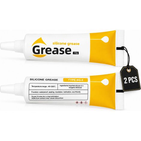 Graisse silicone pour cafetières automatiques lot 2x10g alimentaire (1/5)
