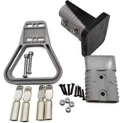 Connecteur Anderson compatible 175 A 600 V, support de montage encastré, couvercle de panneau, poignée, équipement électrique de haute qualité. WHBYV (1/4)