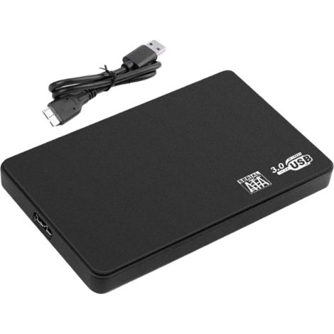 Boîtier pour disque dur externe : accessoires de stockage de données Étui de protection pour disque dur destiné aux professionnels, monteurs vidéo, étudiants, passionnés de technologie, photographes, (1/5)