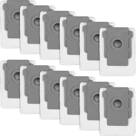 Lot de 12 sacs pour aspirateur compatibles avec iRobot Roomba i3+ i7+ S9+-AquaForge (1/5)