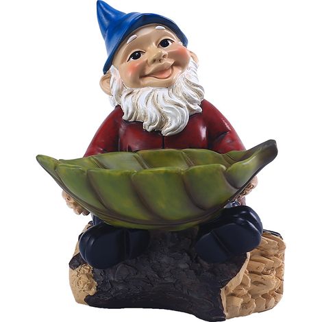 Halten Blatt Vogel Feeder Statue Harz Ornament Kleine/Mini Vogel Feeder Baum Dekor Vogel Feeder Statue Home Office Dekor ornament