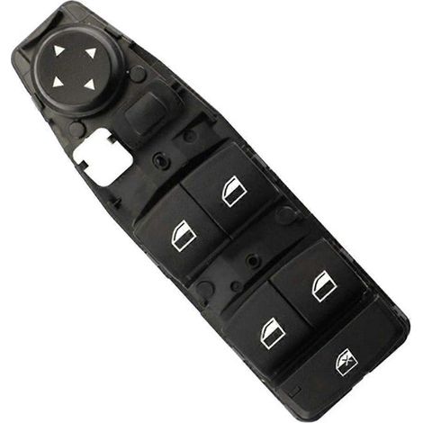 Pour régulateur de vitre électrique 61319208108, bouton poussoir en verre, commande de lève-vitre, pièce auto fiable pour fenêtre. (1/4)