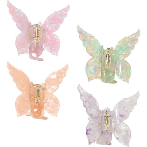 Pinces Cheveux Papillon En Actate - Pinces Cheveux Antidrapantes - Design Franais - Petits Accessoires Pour Cheveux Pour Femmes Et Filles (1/5)