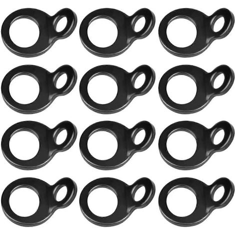 Set mit 12 D-Ringen, Befestigungsringen (1/5)