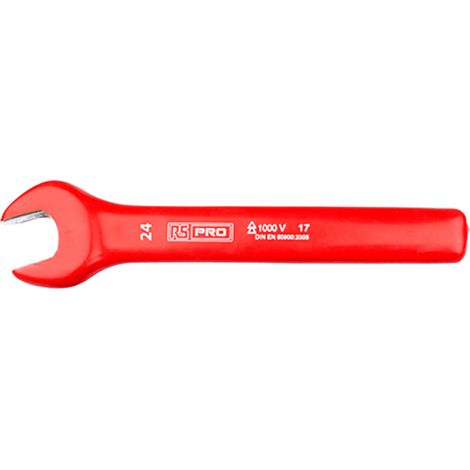 Clé à extrémité ouverte 24 mm RS PRO en Acier chrome vanadium ( Prix pour 1 ) (1/2)