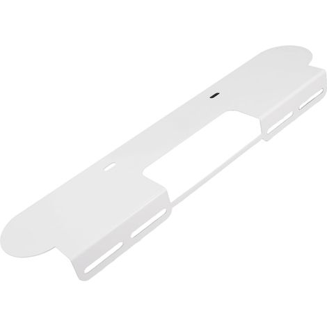 Support Mural pour Haut-Parleur, étagère Murale Flottante en Acier Peu Encombrante avec Gestion des Câbles, pour Haut-Parleur Beam et Beam (White) (1/4)