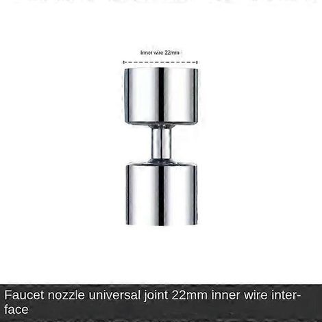 Douchette de robinet de cuisine en promotion, 3 modes - Buse de robinet de cuisine à 360°, tête de mitigeur, douchette d'évier, rallonge de robinet de cuisine (Argent) Argent (1/5)