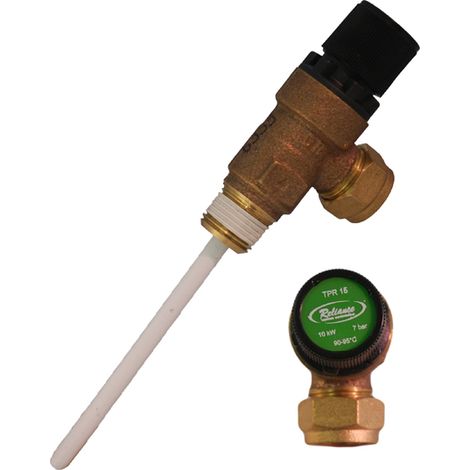 Reliance RWC Temperature and Pressure Relief Valve 7 Bar TPR15 PTEM540001  Genuine Replacement Spare Part