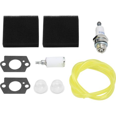 Kit de Filtre à Air et Bougies pour Homelite ST285BC ST275 ST155 - Pièces de Remplacement pour Taille-Haies-KZQ