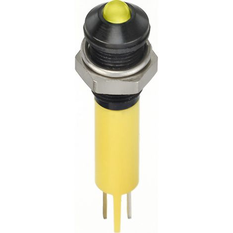 APEM Q6P1CXXY24E LED-Signalleuchte Gelb  Prominent      30 mcd