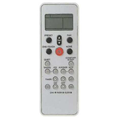3 pièces Télécommande de climatiseur de remplacement pour Toshiba Wc-l03se Universal (1/3)