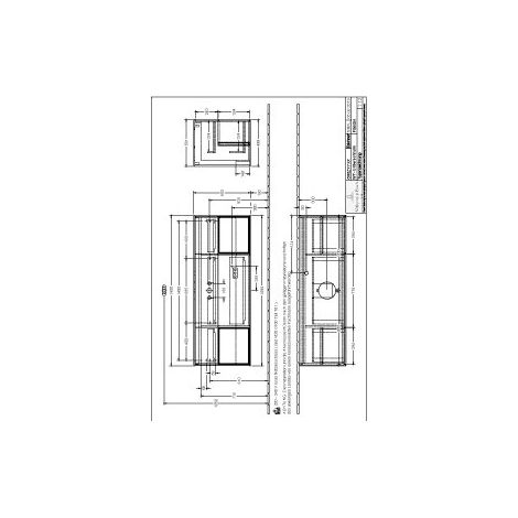 Villeroy & Boch G981HJMT Meuble sous-plan Finion G98