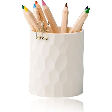 Portapenne in silicone, scatola porta cosmetici da scrivania in stile nordico moderno, impermeabile, multifunzionale, beige, confezione da 2. (1/5)