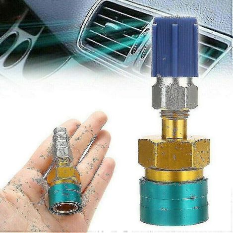 Raccord rapide basse pression R1234yf vers R134a pour tuyau de voiture/SUV (1/4)