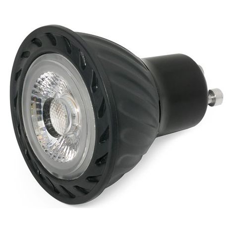 Bombilla GU10 LED 7,7W 2700K 60° negro (1/3)