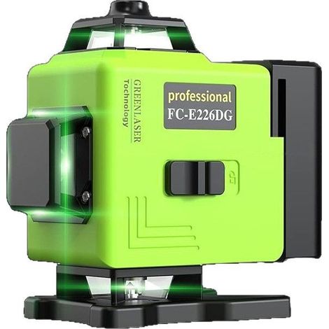 Mini-Infrarot-Laser-Nivelliergerät, klein, 16 Linien, hochpräzise Außennivellierung, starkes Licht, automatische Nivellierung (1/2)