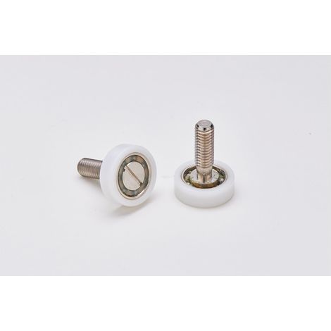 Cuscinetti Box Doccia Rotelle a Sfera di Ricambio Kit di 2 Pezzi EC-3311