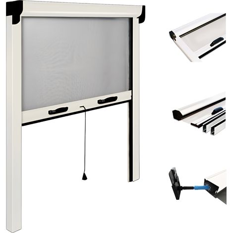 ZANZARIERA IRS OPERA 100X160 CM VERTICALE BIANCO