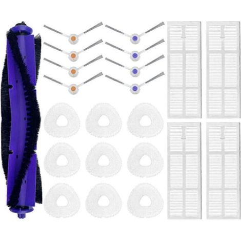 Balai serpillère multifonction autoportant Narwal Freo J3 avec brosse rotative + brosse latérale en V + balai + filtre HEPA + pièces de rechange de qualité (1/5)