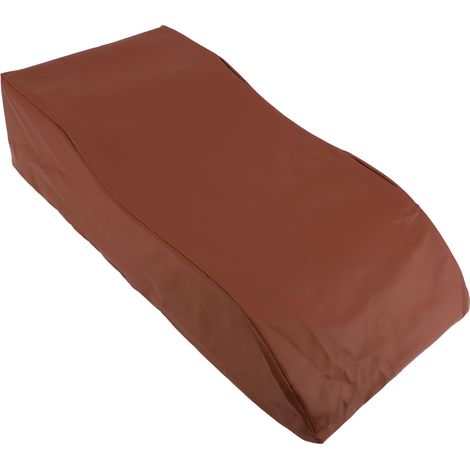 Coussin de surélévation des jambes, coussin de lit en forme de S, marron, améliore la circulation sanguine, soulage la fatigue et favorise la récupération post-opératoire. (1/5)