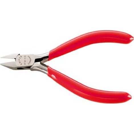 Pinza Taglio Laterale Per Elettronica, Testa Lucida, Senza Bisello Modello, Testa A Punta, Lunghezza 115 Millimetri (1/5)
