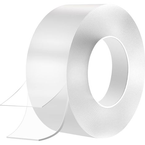 Double Adhesive Tape 5mx 50mm x 2mm Montagetape Nano Tape Montagetape Extra Thick Clear Acrylic (1/5)