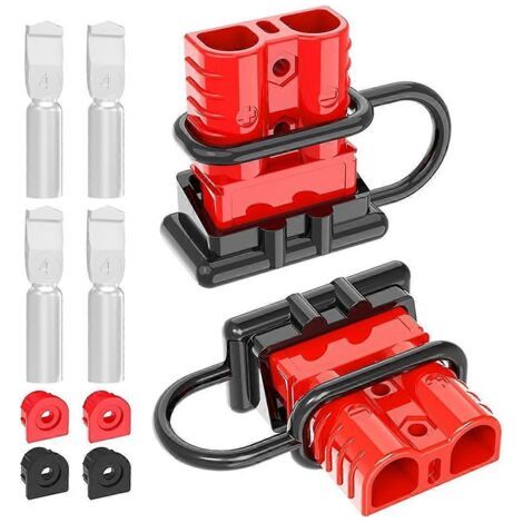Anderson-Stecker, Schnellanschluss für 120-A-Batterie, 2-6 AWG (2er-Pack) (1/5)