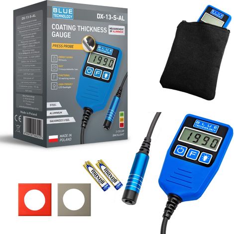 Blue Technology DX-13-S-AL misuratore di spessore vernice (1/3)