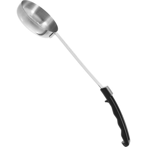 Louche Doseuse 6 Oz en Acier Inoxydable, Long Manche, Usage pour Verser et Étaler la Sauce à Pizza, Accessoire Cuisine (1/5)
