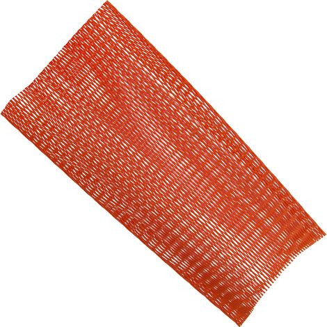 Verpackungsnetz (Meterware) Netzschlauch Schutznetz Ø 100-200mm orange (1/5)