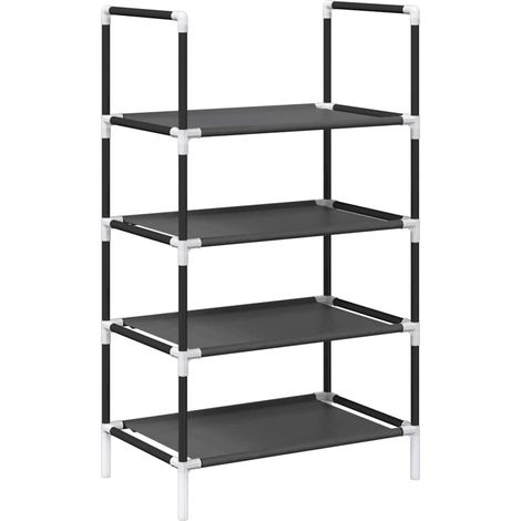 Étagère à chaussures, Range-chaussures 4 niveaux 44x28x77 cm tissu non-tissé fr9749 - Maison La Vie (1/5)