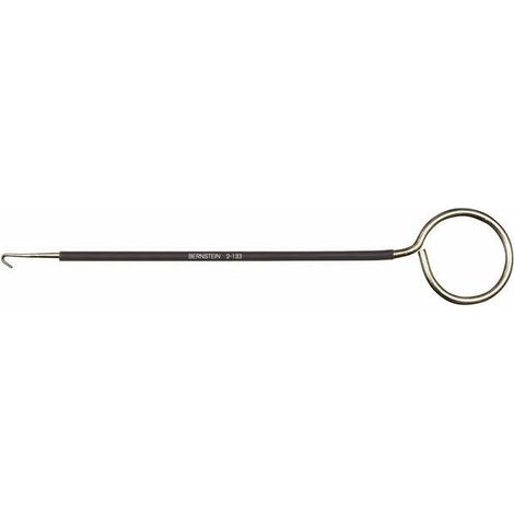 BERNSTEIN Tools for Electronics 2-133 Uncinetto a molla con anello