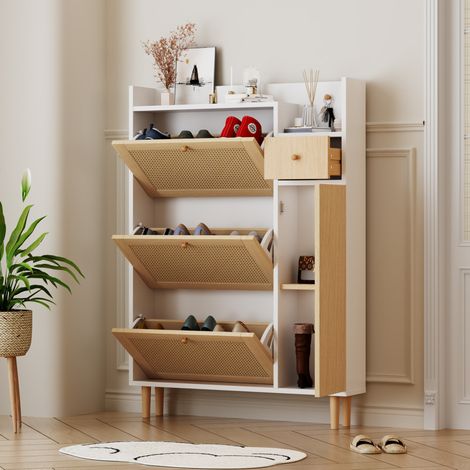 mobile contenitore 90x125 ingresso salvaspazio naturale OKMYHOME (1/5)