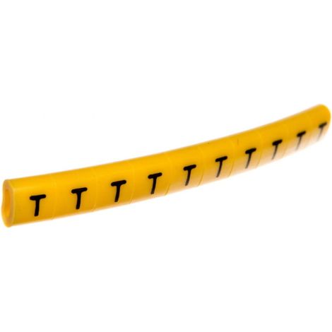 Marcador de cables OZ-0/T amarillo E04ZP-01020104200 /100 unidades/