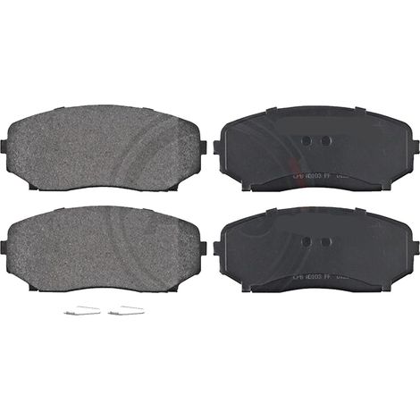 KIT PASTIGLIE FRENO ANTERIORI compatibile con MAZDA CX-9 (TB) / PASTIGLIE FRENANTI AUTO OEM FDB4365 , / SOSTITUZIONE DIRETTA / BASSA POLVERE / SILENZIOSO