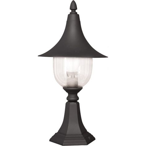 Borne extérieure basse E27 noir mat Kaja Boston K-8133 (1/2)