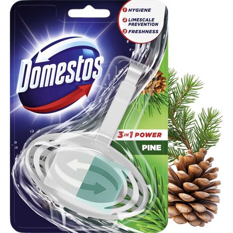 Domestos 3-in-1 Power Pine Toilettenblock 35 g