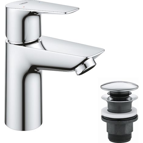 Grohe Start Edge - Miscelatore da lavabo, con sistema di scarico Push-Open, cromo 23898001 (1/4)