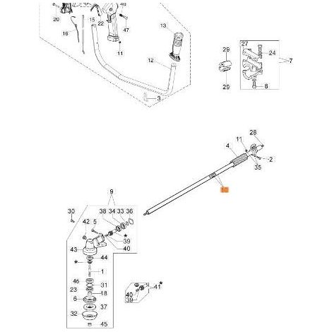 SCHLAUCH D.28 ORIGINAL EMAK 61252049R