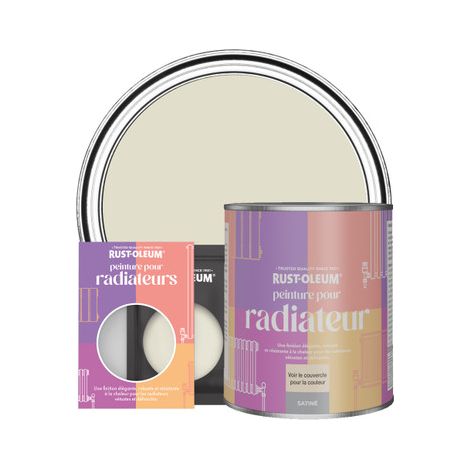 Peinture pour Radiateur, Finition Satinée - Avoine (1/3)