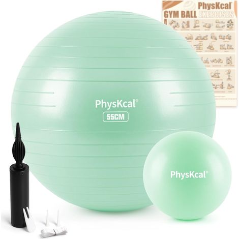 55-85cm Exercise Balls with 23cm Pilates Ball Set (1/5)