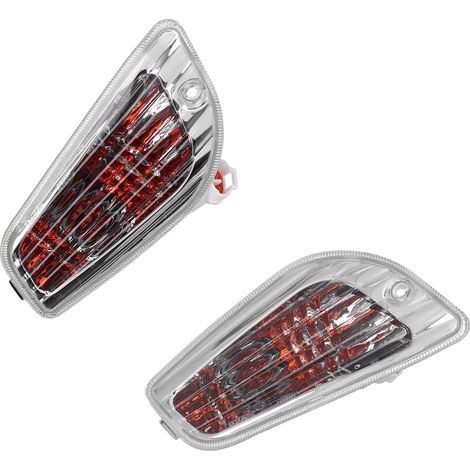 Paar Kunststoff-Frontblinker 204360F für Piaggio Vespa LX LXV S 50 125 150, von DEBUNS (1/5)