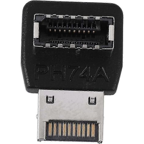 Adaptateur USB-C en façade pour carte mère d'ordinateur (PH74A), de bonne qualité (1/5)