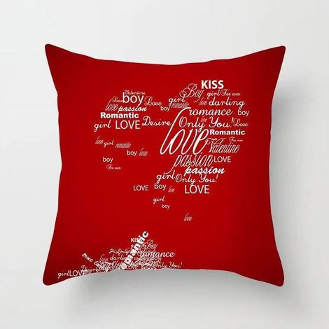 Taie D'oreiller - Coton Linen Épais et Résistant - Pour Canapé Chaise Lit Bureau Voiture - Double Face - 40x40 cm (1/5)