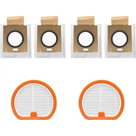 Pour Uwant V500 aspirateur sans fil sac poussière filtre rechange High-Efficiency filtres HEPA Disposable sacs poussière (1/5)