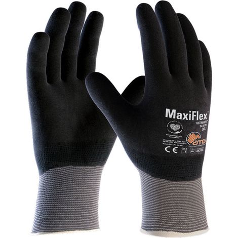 Guanti da lavoro ATG MaxiFlex 34-876 - 8 (M) - Grigio Scuro