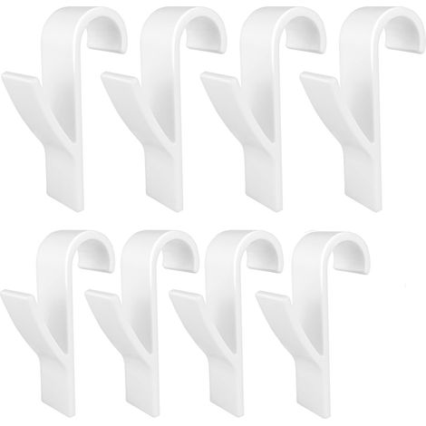 Crochet Radiateur Rond, Amovible Blanc, Pour Porte-Serviette Chauffant, Salle De Bain Cuisine (1/5)
