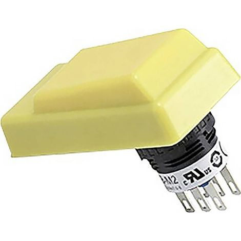 Idec HE3B-M2PY HE3B Series Pulsante di conferma, Tipo di protezione: IP65 in conformità con EN 60529. 1 pz.