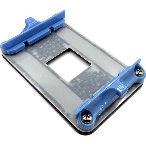 Metall-Rückplattenhalterung für AM4-Motherboards zur Montage von AMD4-Kühlkörpern, blau (Blau) (1/5)